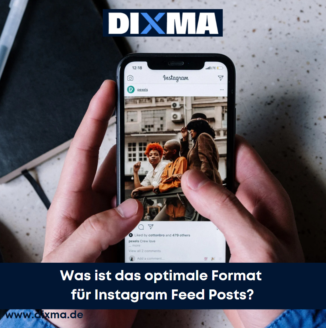Was ist das optimale Format für Instagram Feed Posts