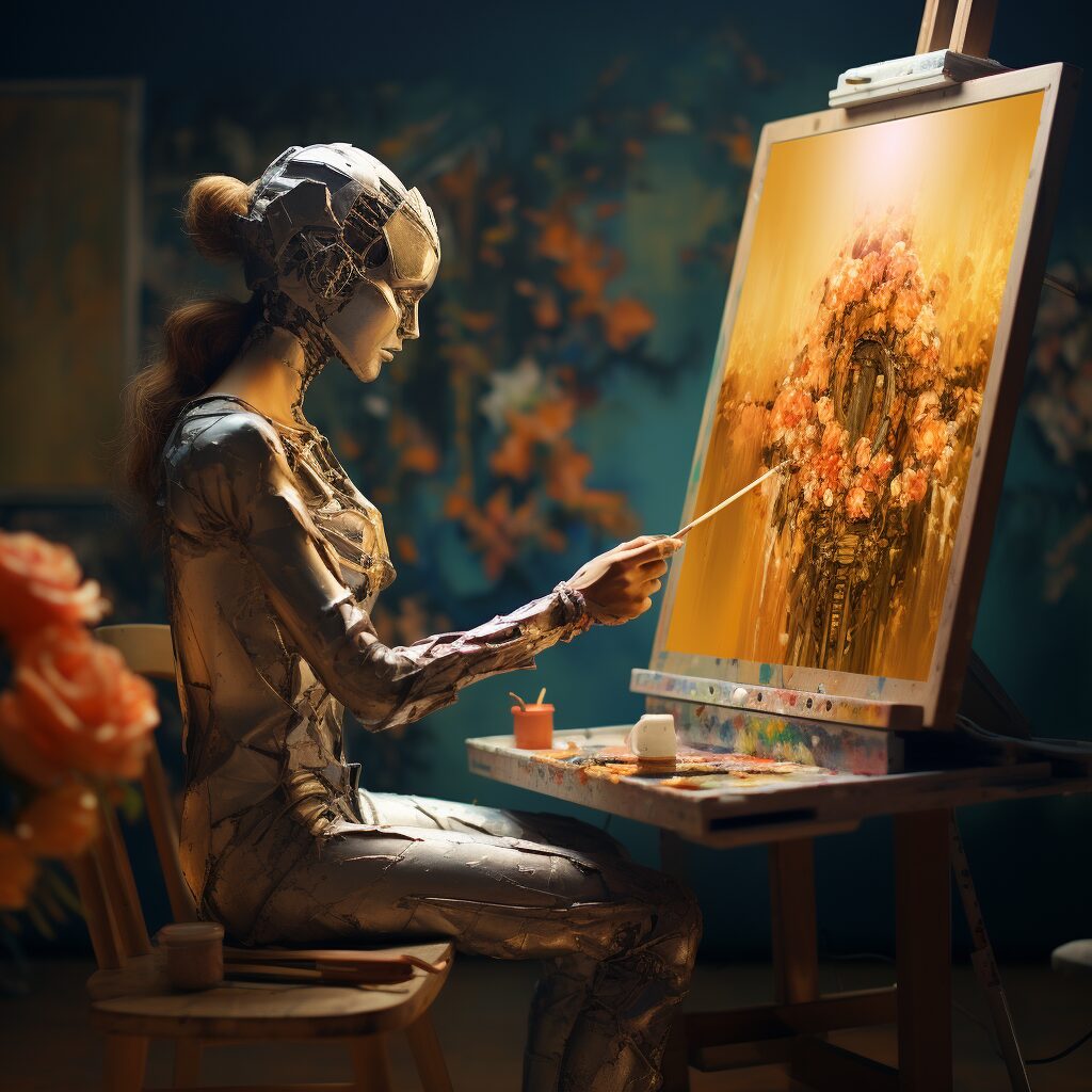 KI Wandbilder: Knstliche Intelligenz trifft Kunst | Wohnen