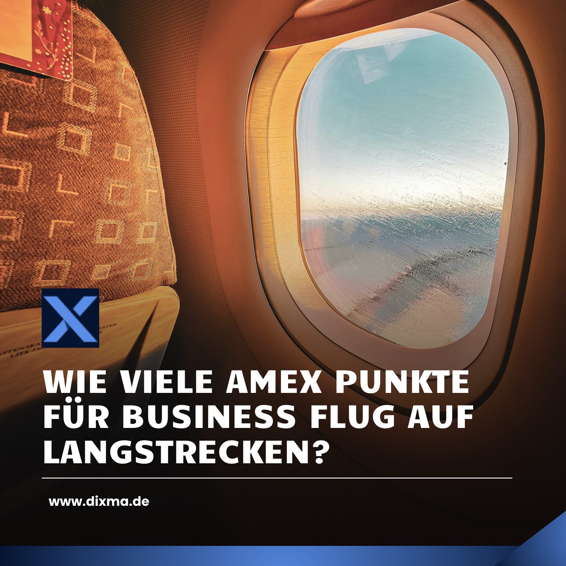 Wie viele Amex Punkte für Business Flug auf Langstrecken?