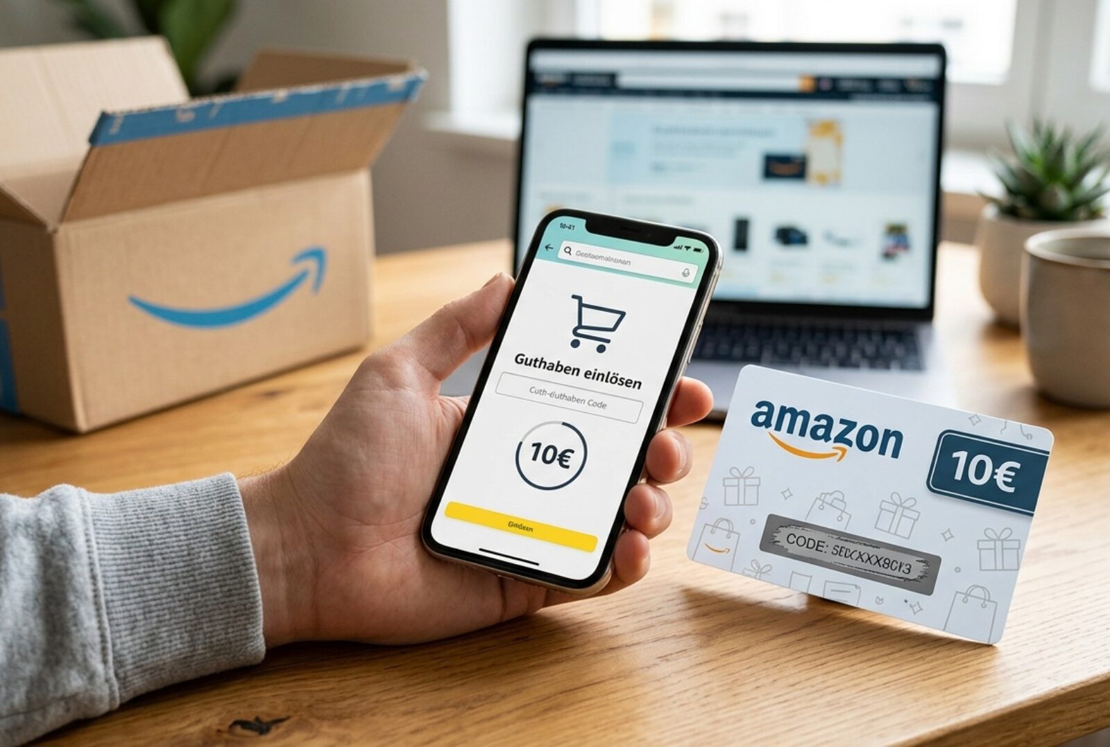 10 Euro Amazon Gutschein gratis: So sichern Sie sich rechtmäßig zusätzliches Guthaben