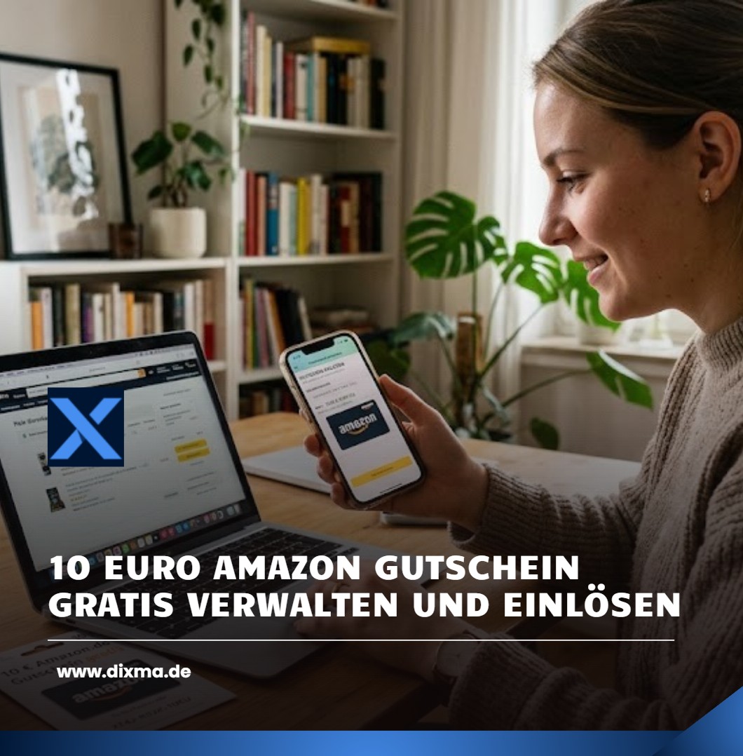 10 Euro Amazon Gutschein gratis verwalten und einlösen