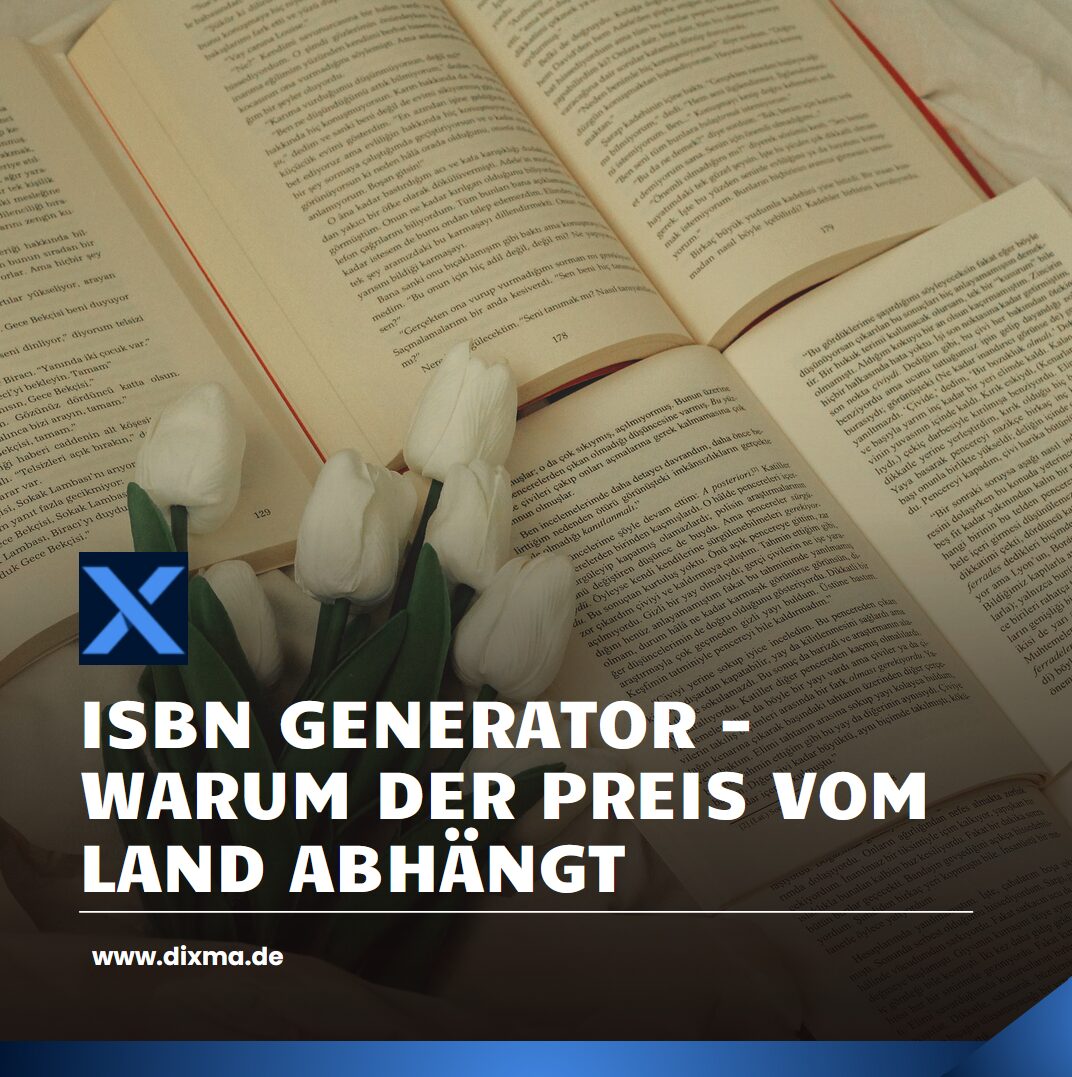 ISBN Generator - warum der Preis vom Land abhängt ISBN Generator - warum der Preis vom Land abhängt